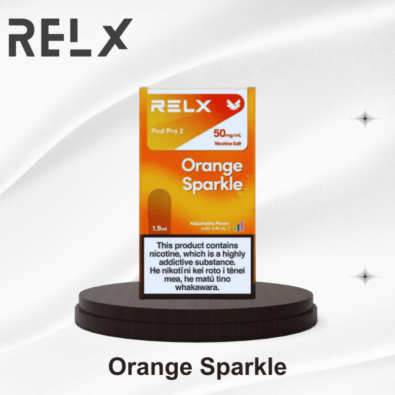 RELX Pod Pro 2 Orange Sparkle