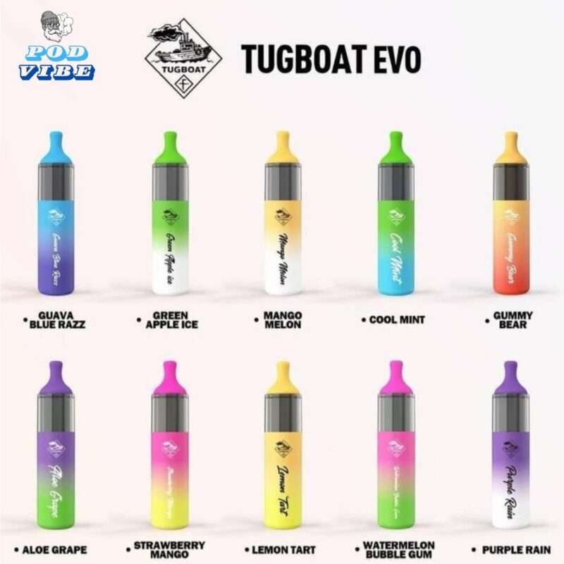 Best Tugboat Evo 4500 Puffs Disposable Vape