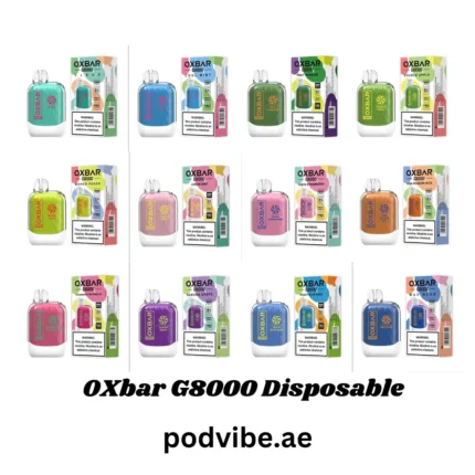 OXBAR G8000 DISPOSABLE VAPE 8000 PUFFS