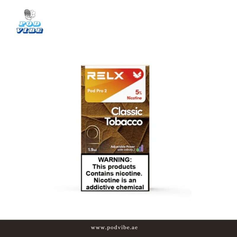 RELX Pod Pro 2 Classic Tobacco 5%