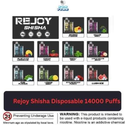 Rejoy Shisha Disposable 14000 Puffs