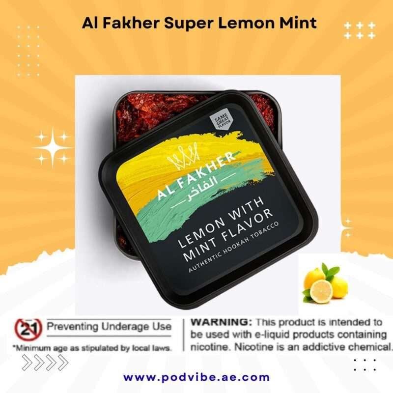 Al Fakher Super Lemon Mint Shisha Tobaccos
