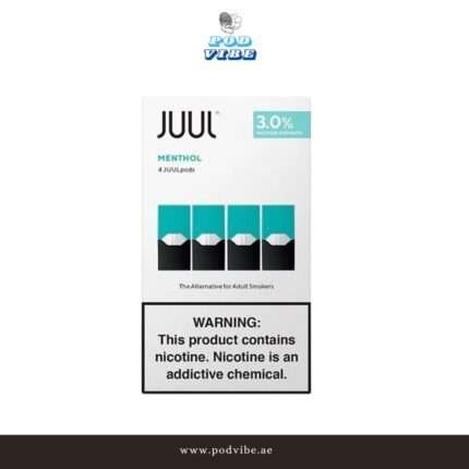 JUUL Pods Menthol 3% In Dubai UAE