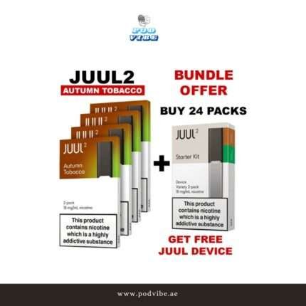Juul 2 Autumn Tobacco 24 Packs Bundle offer UAE