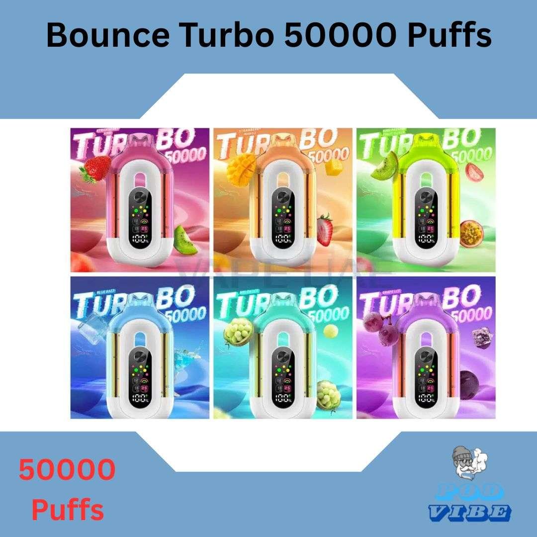 Bounce Turbo 50000 Puffs in dubai uae Bounce Turbo 50000 Puffs