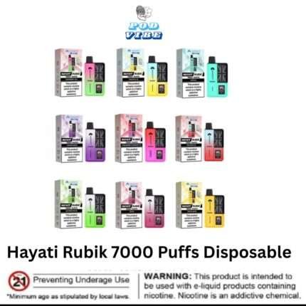 Hayati Rubik 7000 Puffs