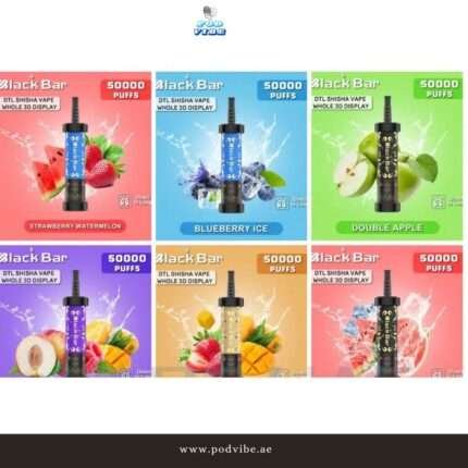 Black Bar 50000 Puffs Disposable Vape In Dubai UAE