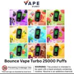 Bounce Vape Turbo 25000 Puffs