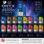 POD SALT Onyx Cloud 25000 Puffs