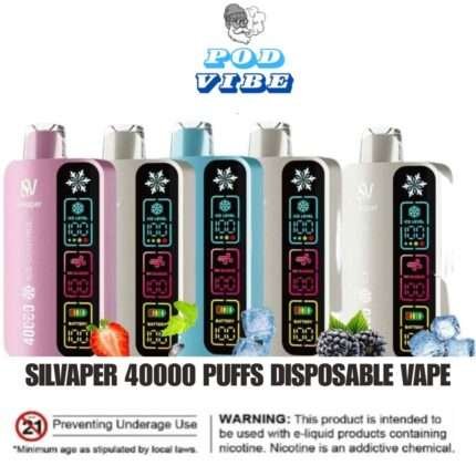 SILVAPER 40000 Puffs