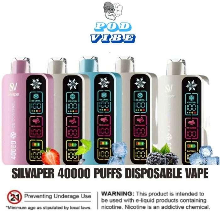 SILVAPER 40000 Puffs
