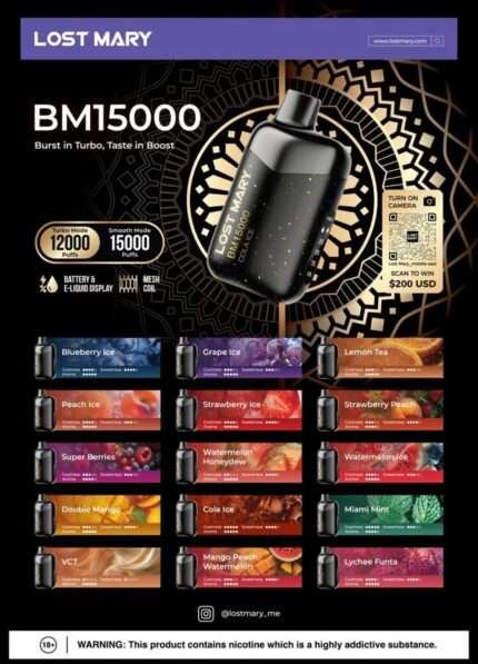 Lost Mary BM15000 Puffs