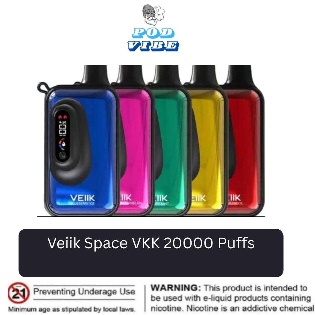 Veiik Space VKK 20000 Puffs dubai uae Veiik Space VKK 20000 Puffs