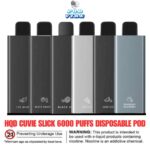 HQD Cuvie Slick 6000 Puffs Disposable Pod