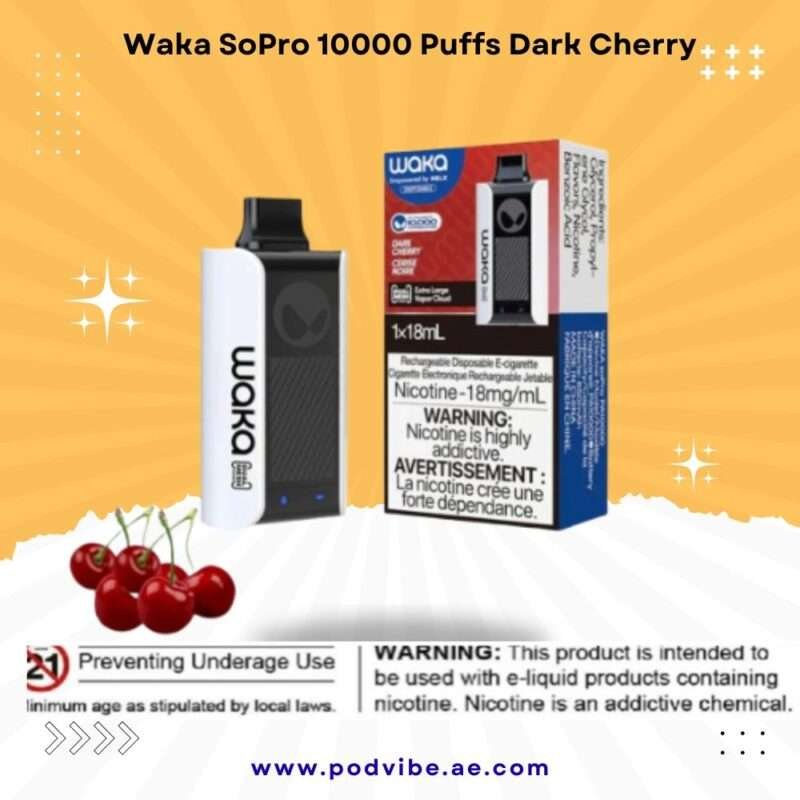 Waka SoPro 10000 Puffs Dark Cherry