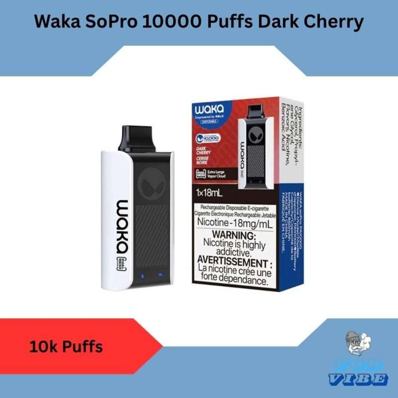Waka SoPro 10000 Puffs Dark Cherry