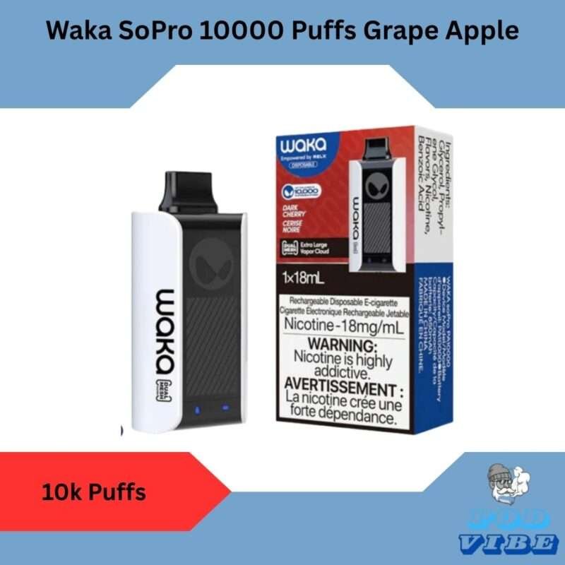 Waka SoPro 10000 Puffs Grape Apple
