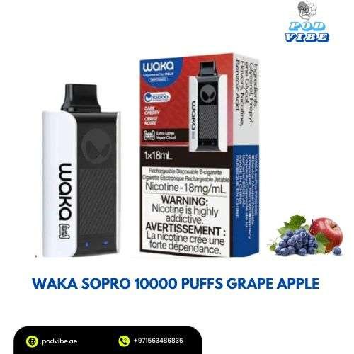 Waka SoPro 10000 Puffs Grape Apple