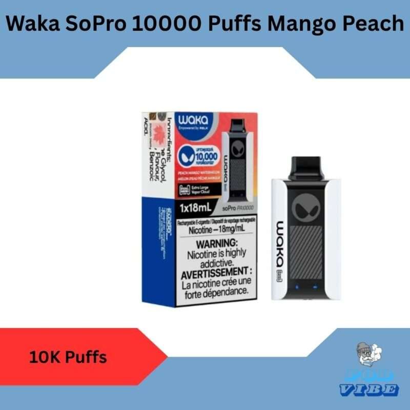 Waka SoPro 10000 Puffs Mango Peach