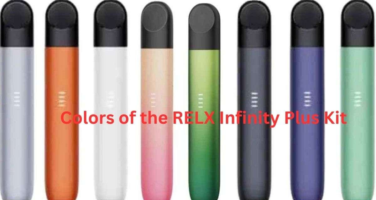 Colors of the RELX Infinity Plus Kit