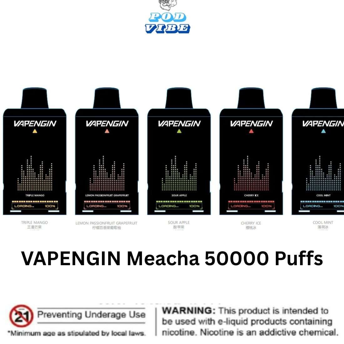 VAPENGIN Meacha 50000 Puffs VAPENGIN Meacha 50000 Puffs