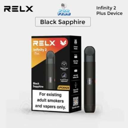 RELX Infinity 2 Plus Black Sapphire Device