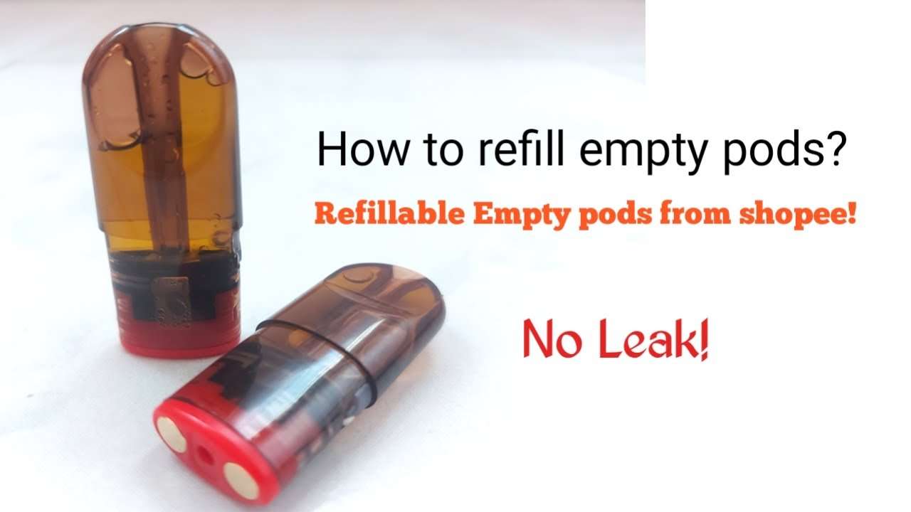 Refilling RELX Infinity Pod