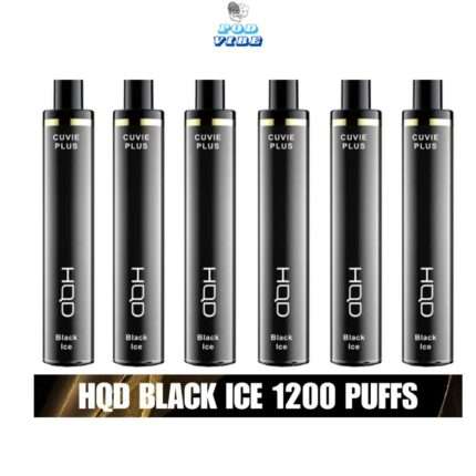 HQD Black Ice Cuvie Plus 1200 Puffs