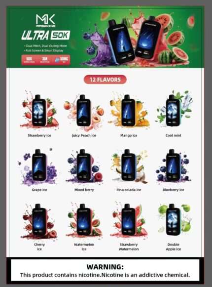 Maskking ULTRA 50K Puffs Disposable Vape in Dubai UAE