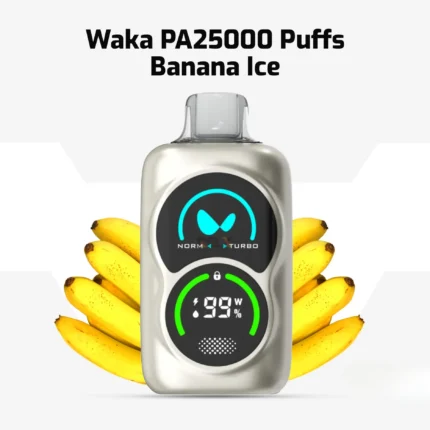 Waka PA25000 Puffs Banana Ice