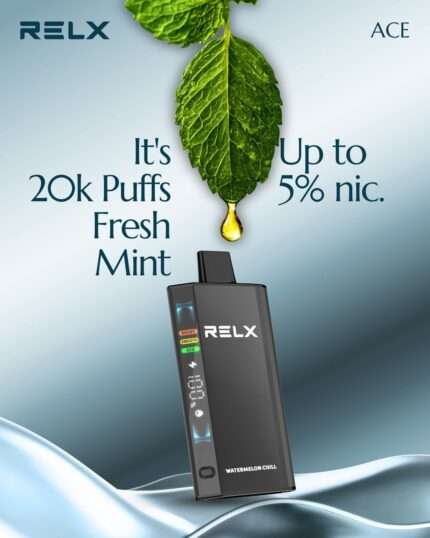 RELX Ace 20000 Puffs Fresh Mint