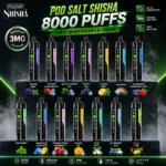 POD SALT Shisha 8000 Puffs Disposable Vape